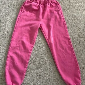 Hollister Vibrant Pink Kids Joggers